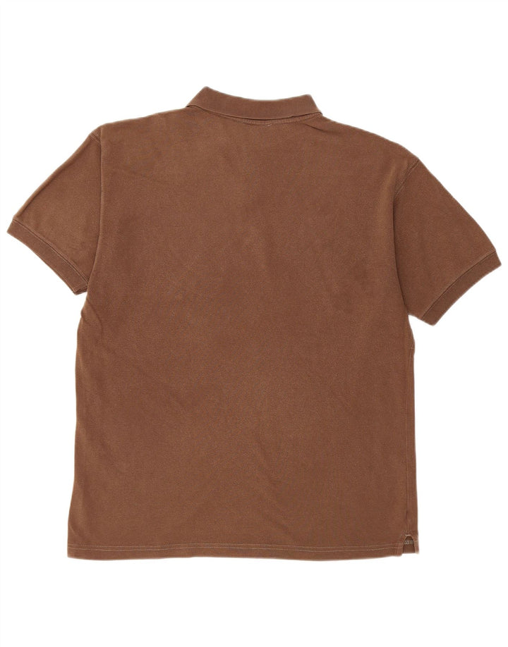 CHAMPION Poloshirt til mænd Lille brun bomuld