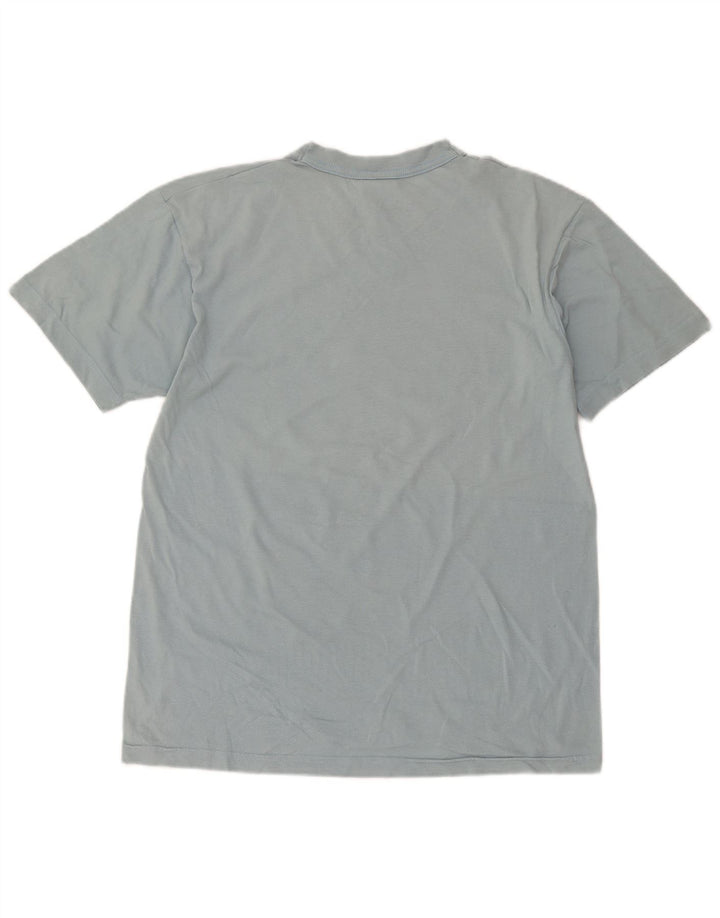 Diadora Herre Grafisk T-Shirt Top Stor Blå Bomuld