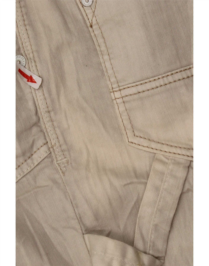 Guess Dame Denim Cargo Nederdel W28 Medium Beige Bomuld