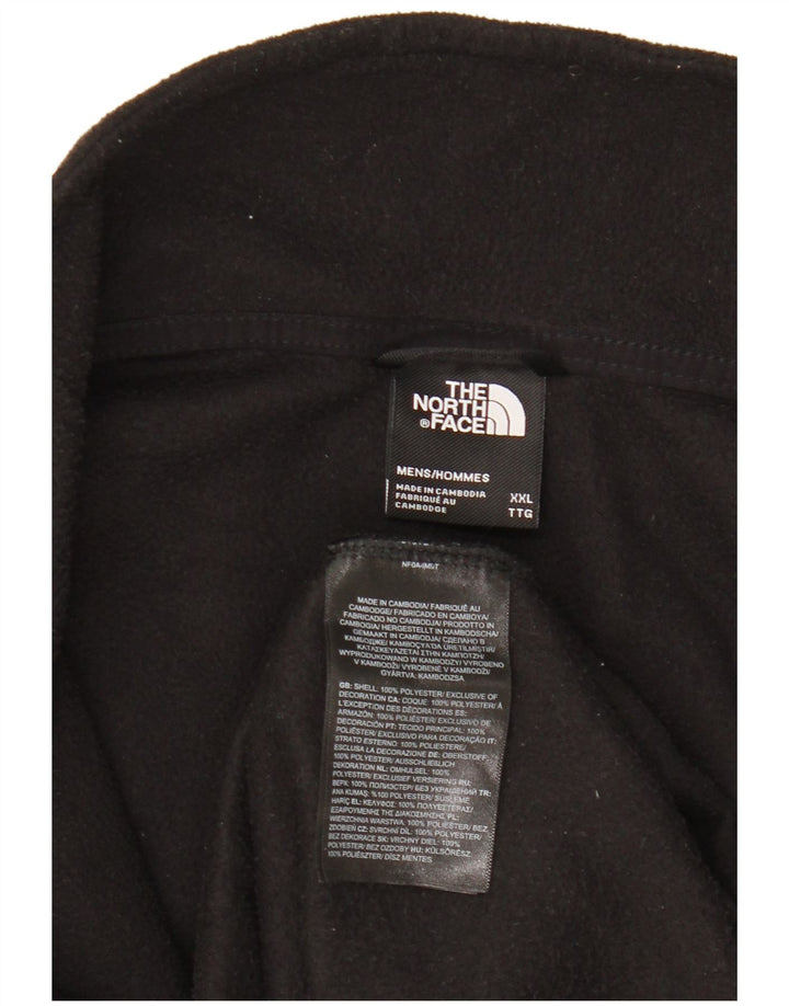 The North Face Herre lynlåshals Fleece Jumper 2XL sort polyester