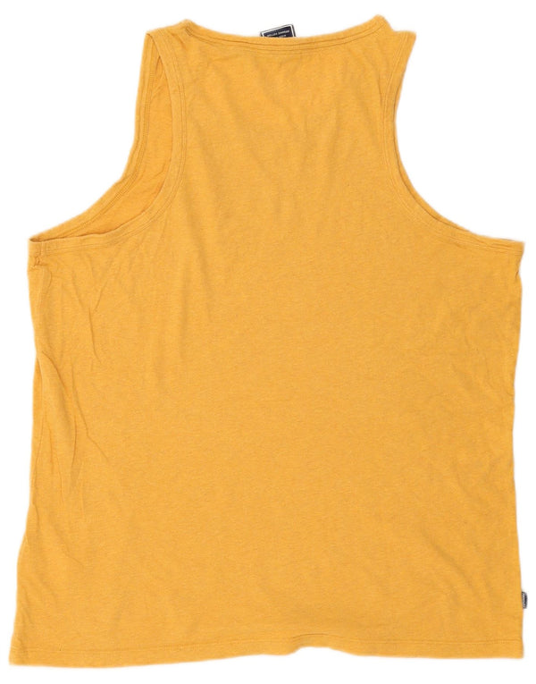 Superdry Herrevest Top 2XL Gul Bomuld