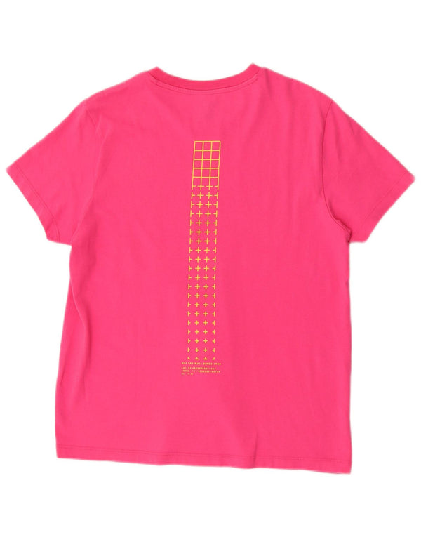 Vans Grafisk T-Shirt Top UK 14 Medium Pink