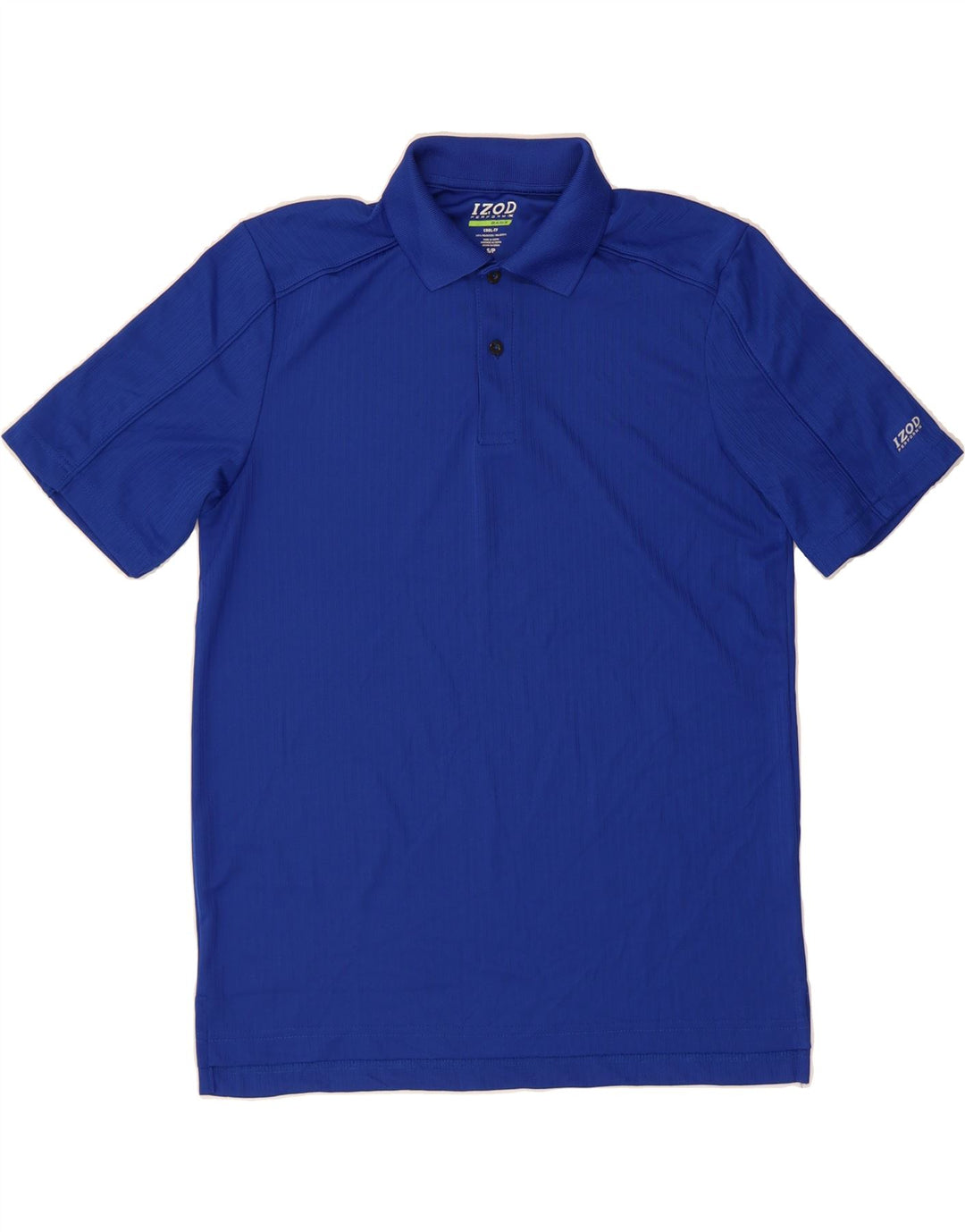 IZOD Mens Polo Shirt Small Blue Polyester Vintage Izod and Second-Hand Izod from Messina Hembry 
