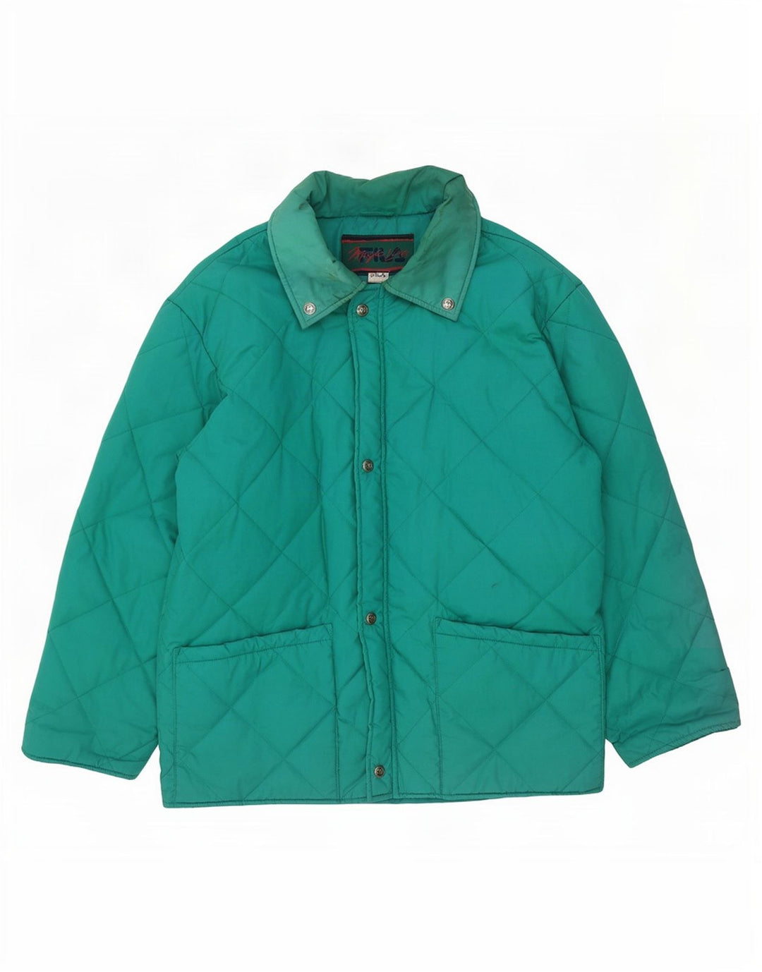Fila Herre Quiltet jakke IT 50 Stor turkis polyester