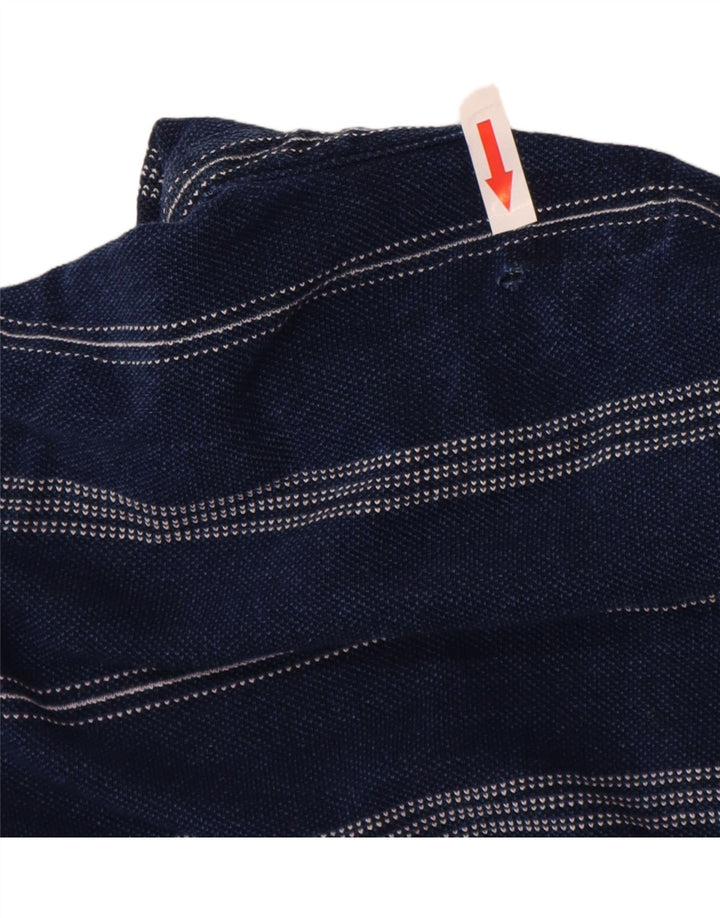 Levi's herre poloshirt Stor marineblå stribet bomuld