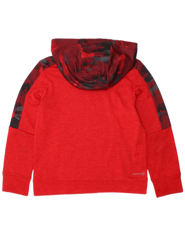 Russell Athletic Boys fuld træningsdragt 7-8 år Medium rød polyester