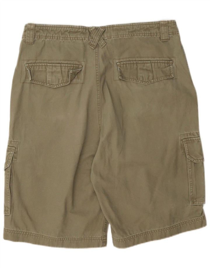 Weird Fish Herre Cargo Shorts W34 Large Khaki Cotton