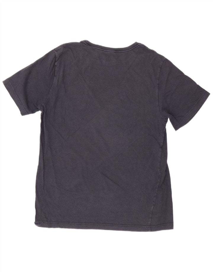 Tommy Hilfiger Herre T-Shirt Top Medium Marineblå Bomuld