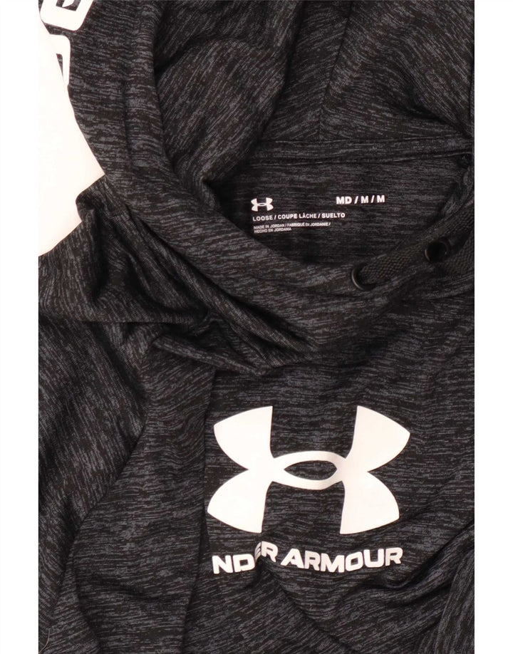 Under Armour Herre Grafisk Top Langærmet Medium Grey Flecked