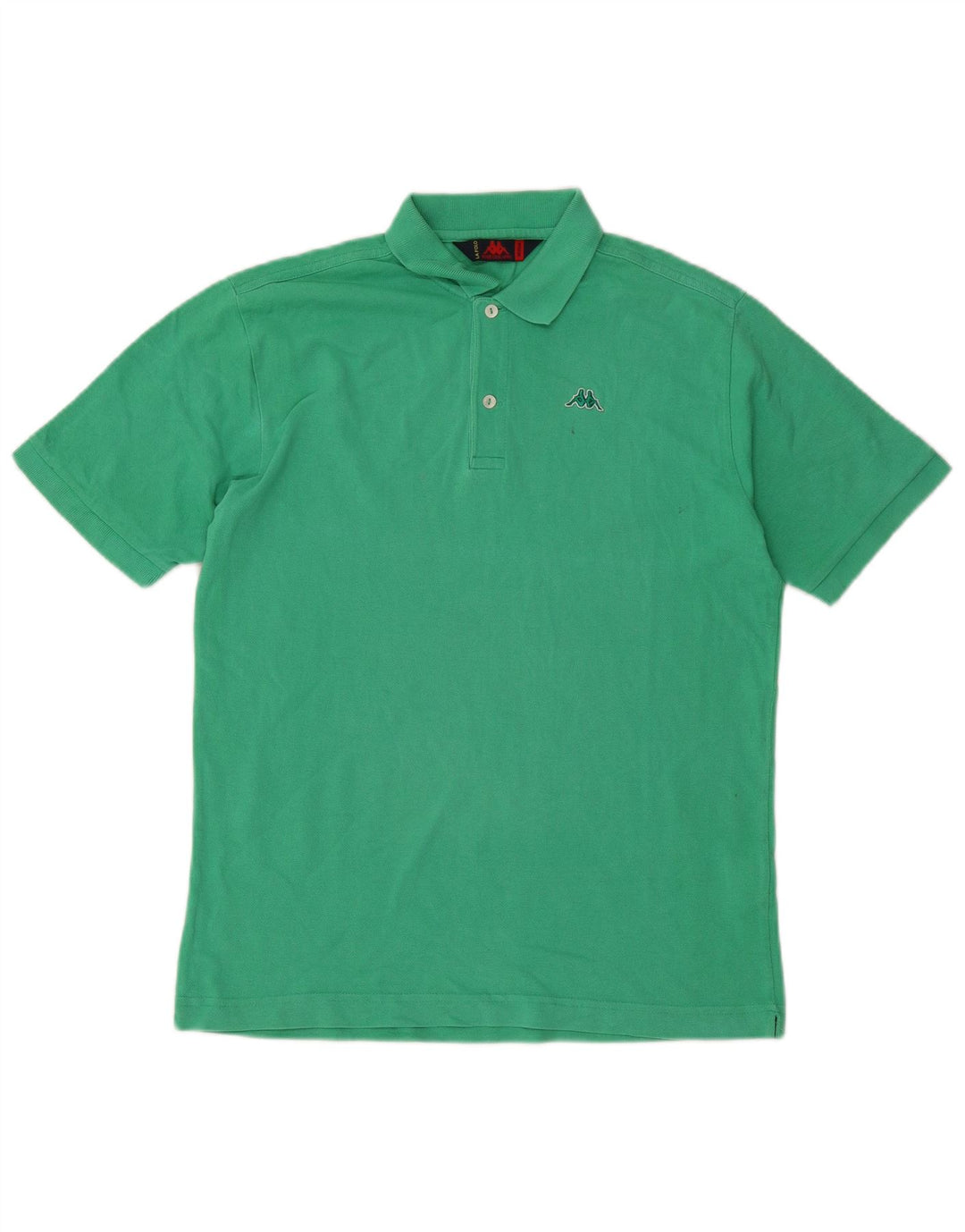 Kappa herre poloshirt mellemgrøn bomuld