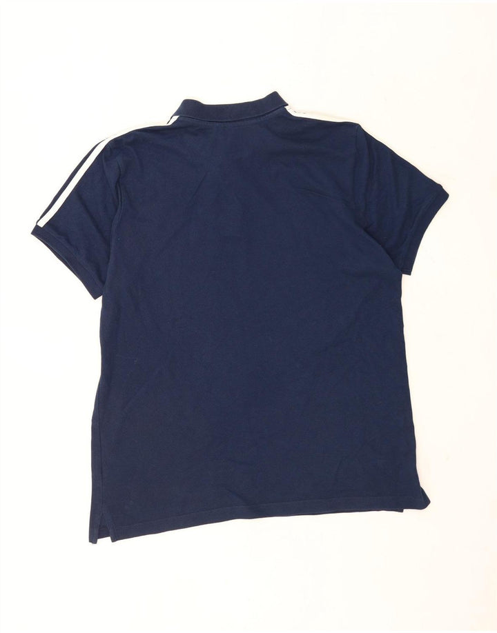 Adidas herre poloshirt XL marineblå