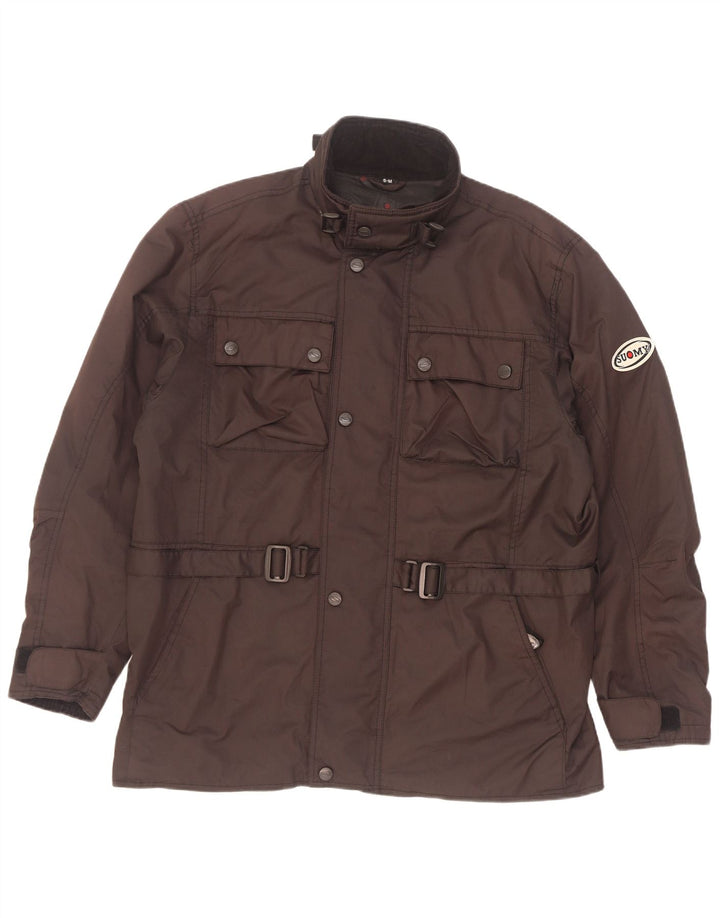 Suomy Racerjakke til mænd UK 36 Lille brun polyester