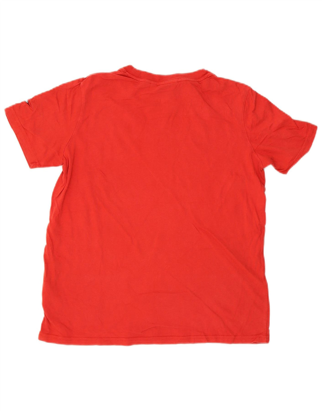 Superdry Graphic T-Shirt Top UK 10 Lille Rød