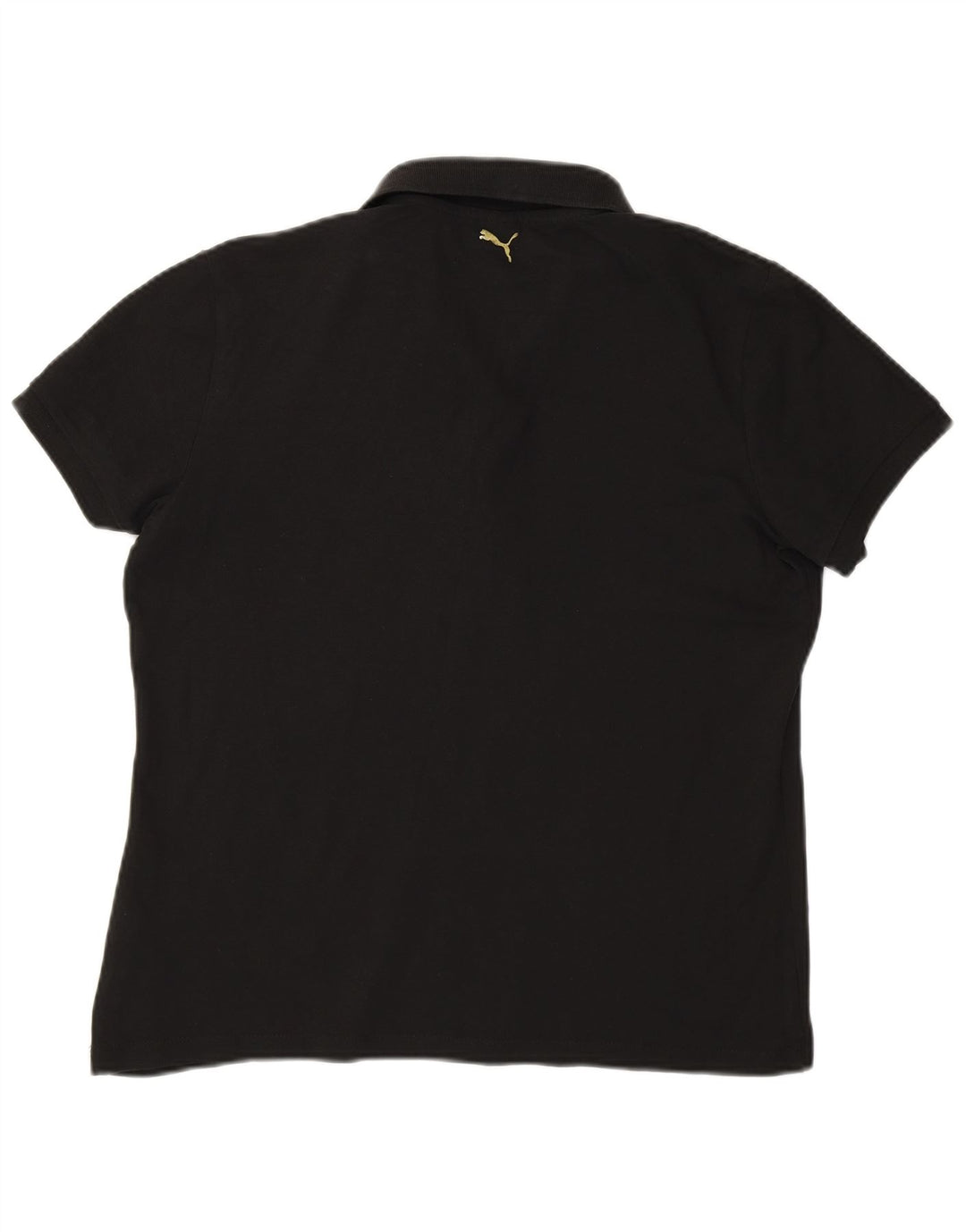 PUMA Womens Polo Shirt UK 16 Large Black