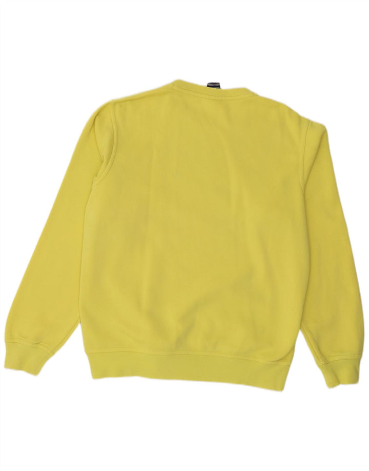 Nike Herre sweatshirt Jumper Medium Gul Bomuld