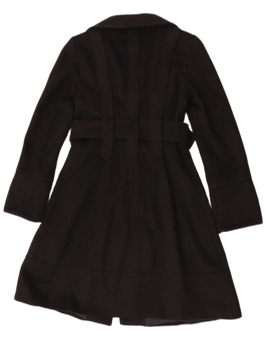 Zara Dame Overfrakke UK 6 XS Sort