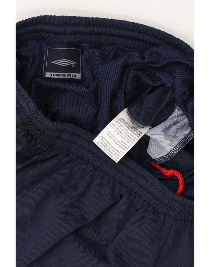 Umbro Herre Sportsshorts Large Navy Blue Colourblock Polyester