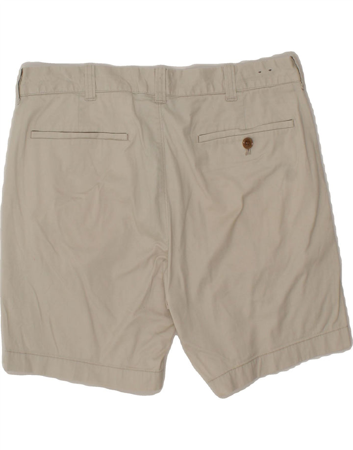 J. CREW Mens Stretch Chino Shorts W32 Medium Grey Cotton Vintage J. Crew and Second-Hand J. Crew from Messina Hembry 