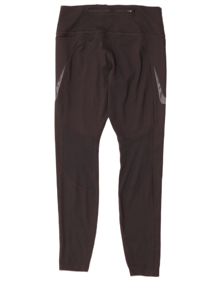 Nike Dame Dri Fit træningsdragt Bukser UK 14 Medium Sort