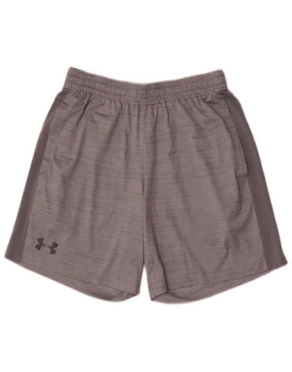 Under Armour Herre Heat Gear Sports Shorts Medium Grey Flecked