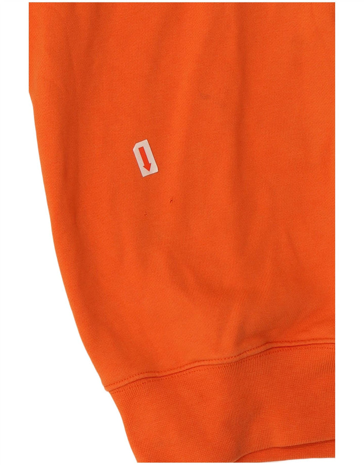 Hugo Boss Graphic Sweatshirt Jumper UK 14 Medium Orange