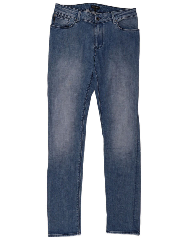 Armani Boys Slim Jeans 14-15 år W30 L32 Blå Bomuld