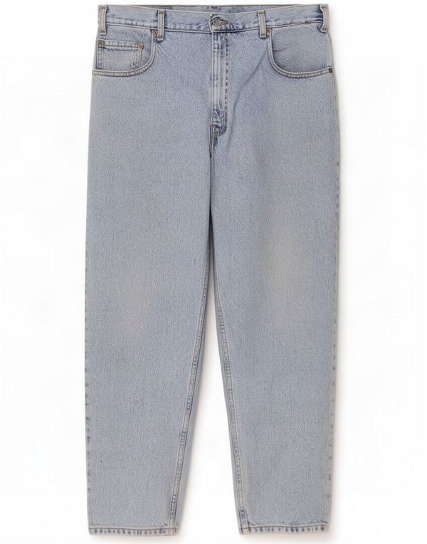 Levi's Herre 580 tilspidsede jeans W36 L29 blå bomuld