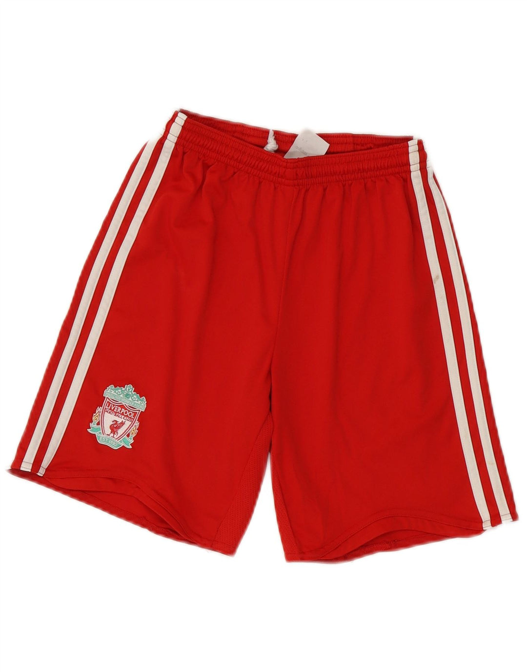 ADIDAS drenge Liverpool grafiske sportsshorts 11-12 år rød polyester