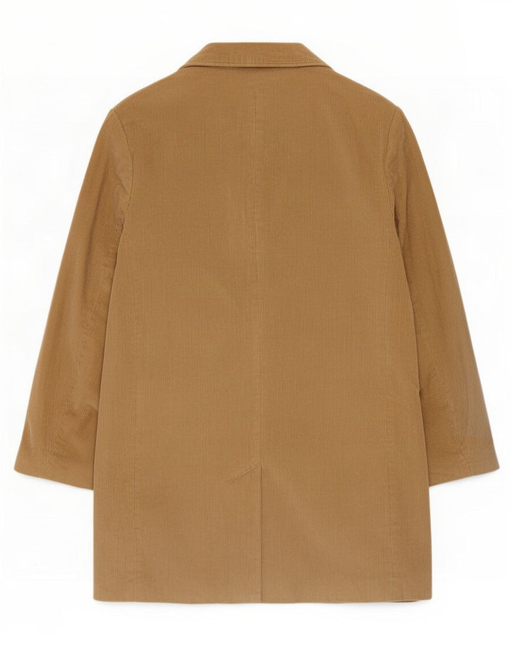 Gap Herre Corduroy Overfrakke UK 36 Small Beige Bomuld