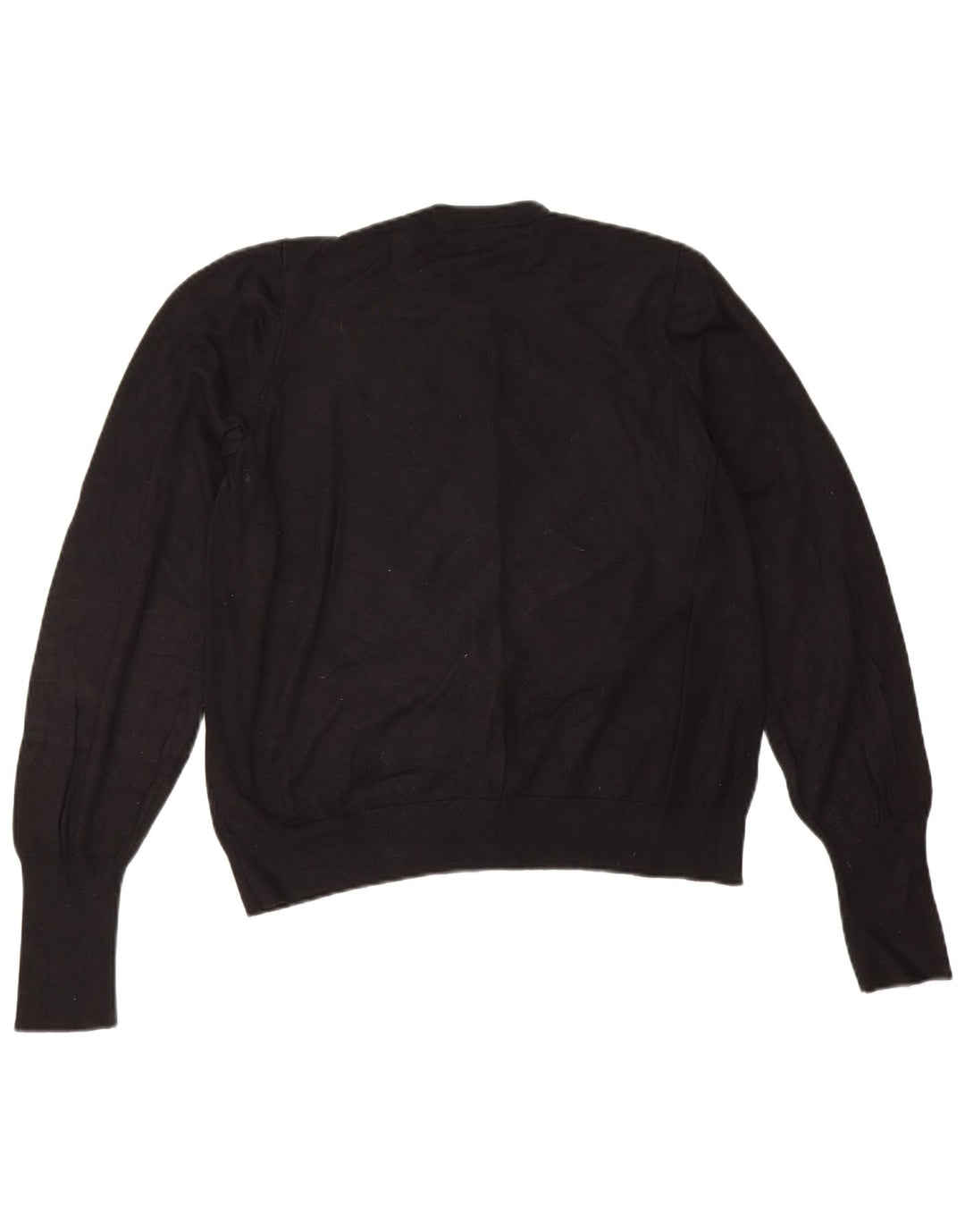 Marks & Spencer Dame Cardigan Sweater UK 16 Large Black Viscose