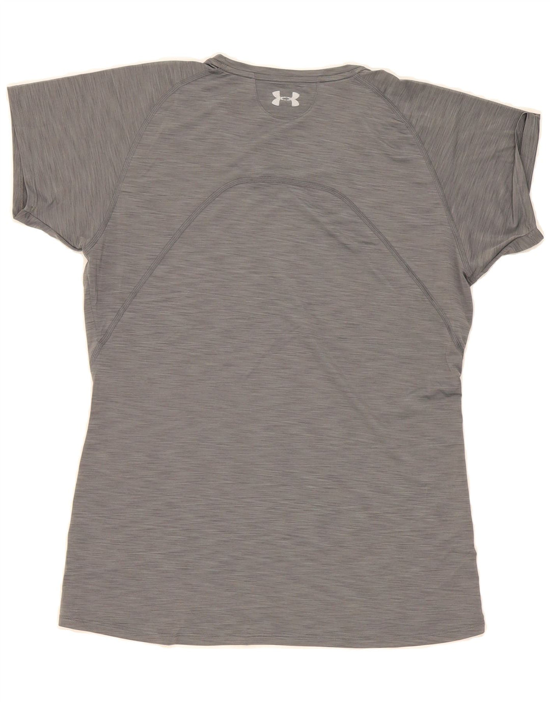 UNDER ARMOUR Mens Heat Gear T-Shirt Top Medium Grey Polyester Vintage Under Armour and Second-Hand Under Armour from Messina Hembry 