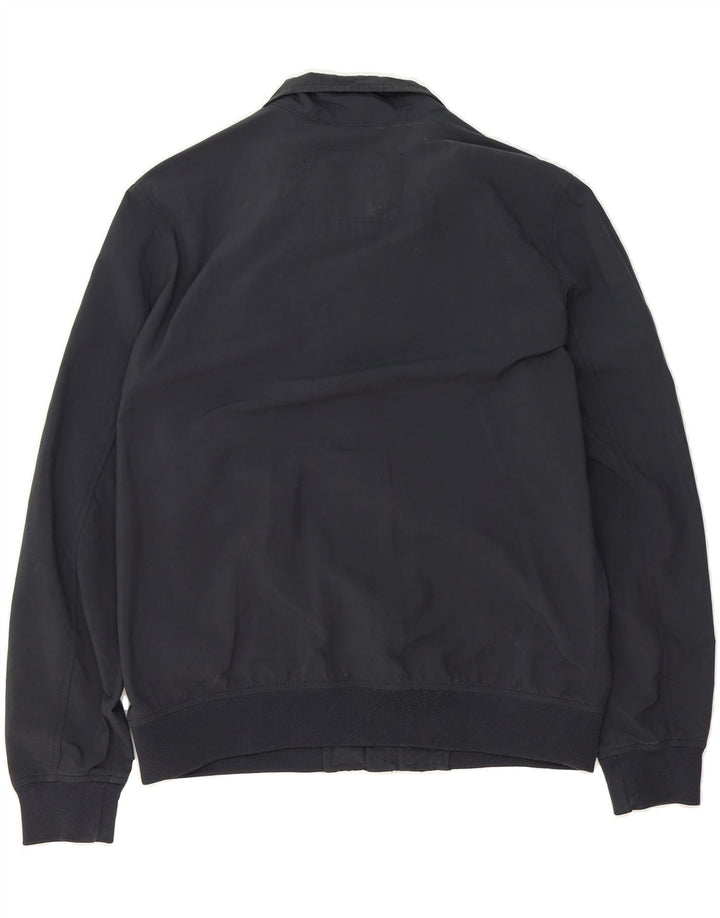 WOOLRICH Mens Bomber Jacket UK 38 Medium Black Nylon Vintage Woolrich and Second-Hand Woolrich from Messina Hembry 