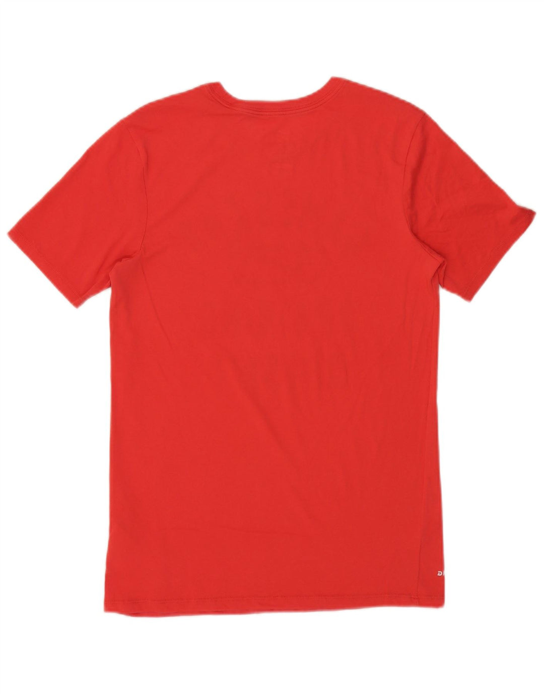 Nike Herre Athletic Cut Graphic T-Shirt Top Small Rød Bomuld