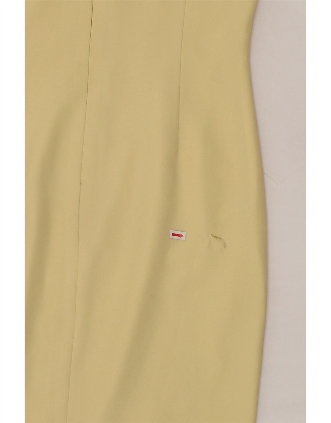 GINA BACCONI Womens 1 Button 2 Piece Set UK 14 Large Yellow Polyester Vintage Gina Bacconi and Second-Hand Gina Bacconi from Messina Hembry 
