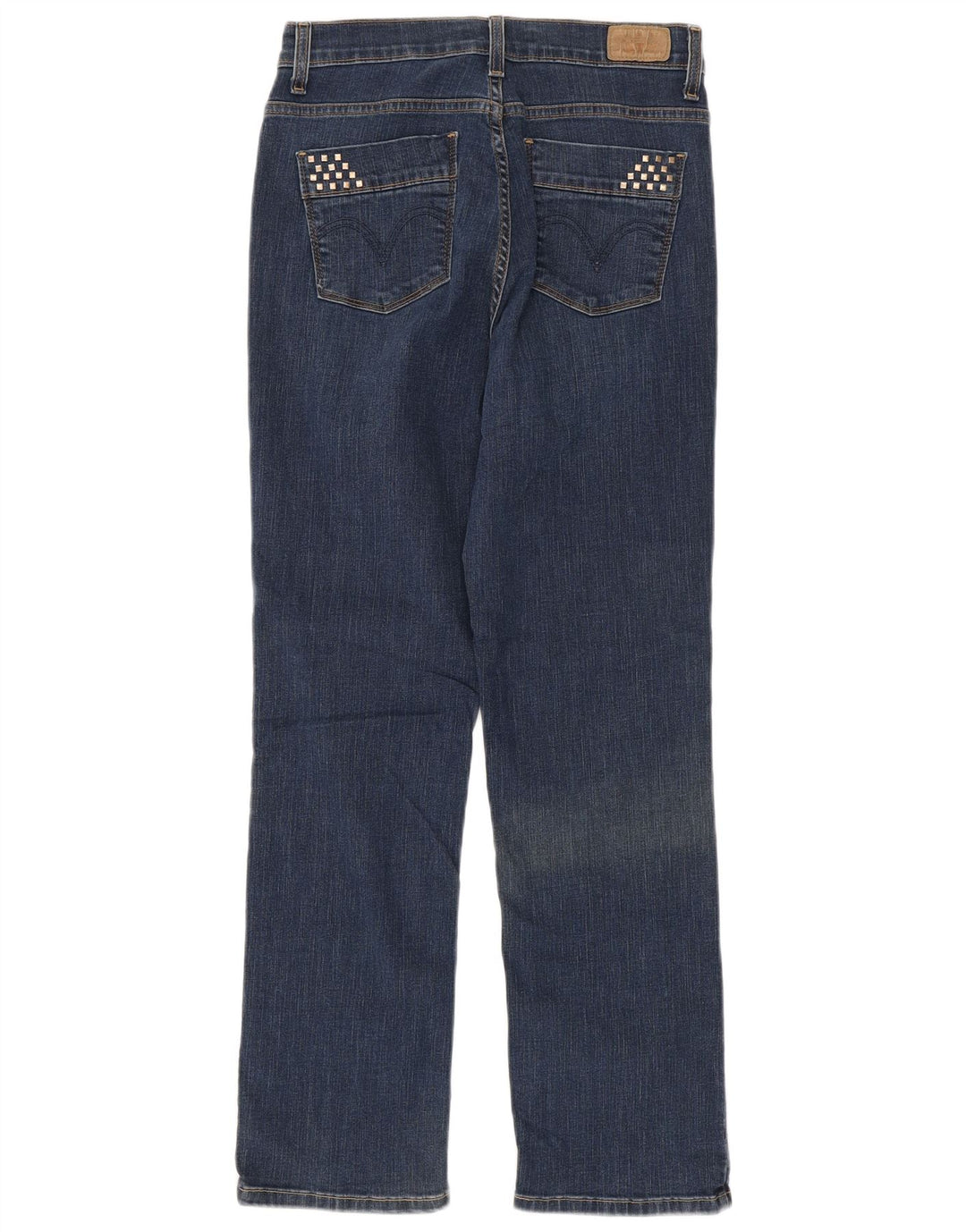 Levi's Dame 512 lige jeans US 10 Large W28 L29 Marineblå
