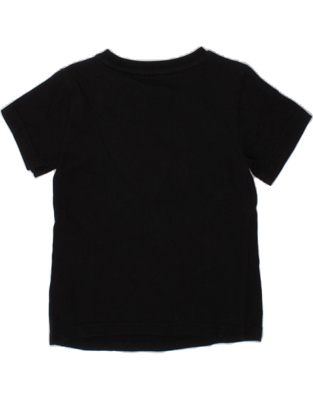ADIDAS Boys Graphic T-Shirt Top 3-4 Years Black Vintage Adidas and Second-Hand Adidas from Messina Hembry 