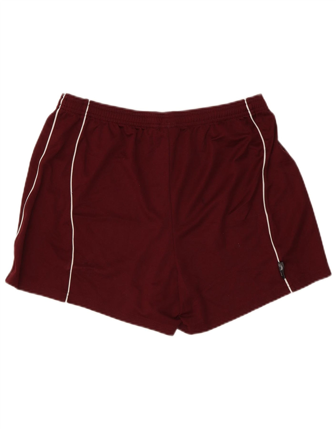 ADIDAS Dame Climalite Sportshorts UK 14 Large Burgundy Polyester