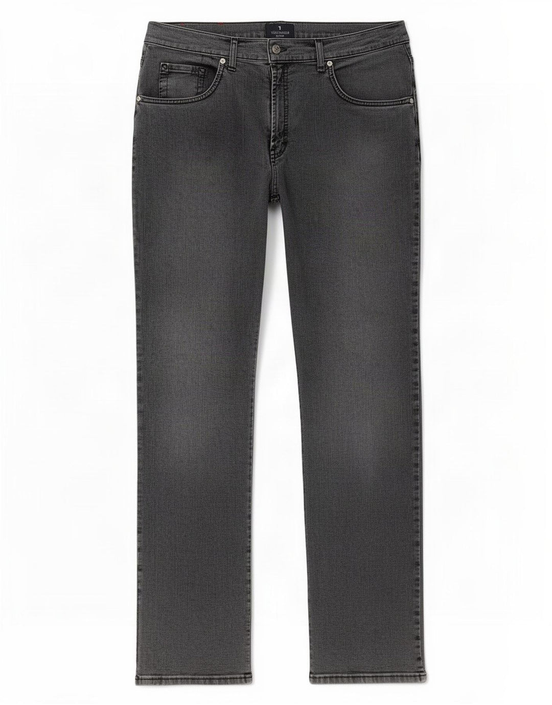 Trussardi Straight Jeans til mænd W36 L34 Grå bomuld