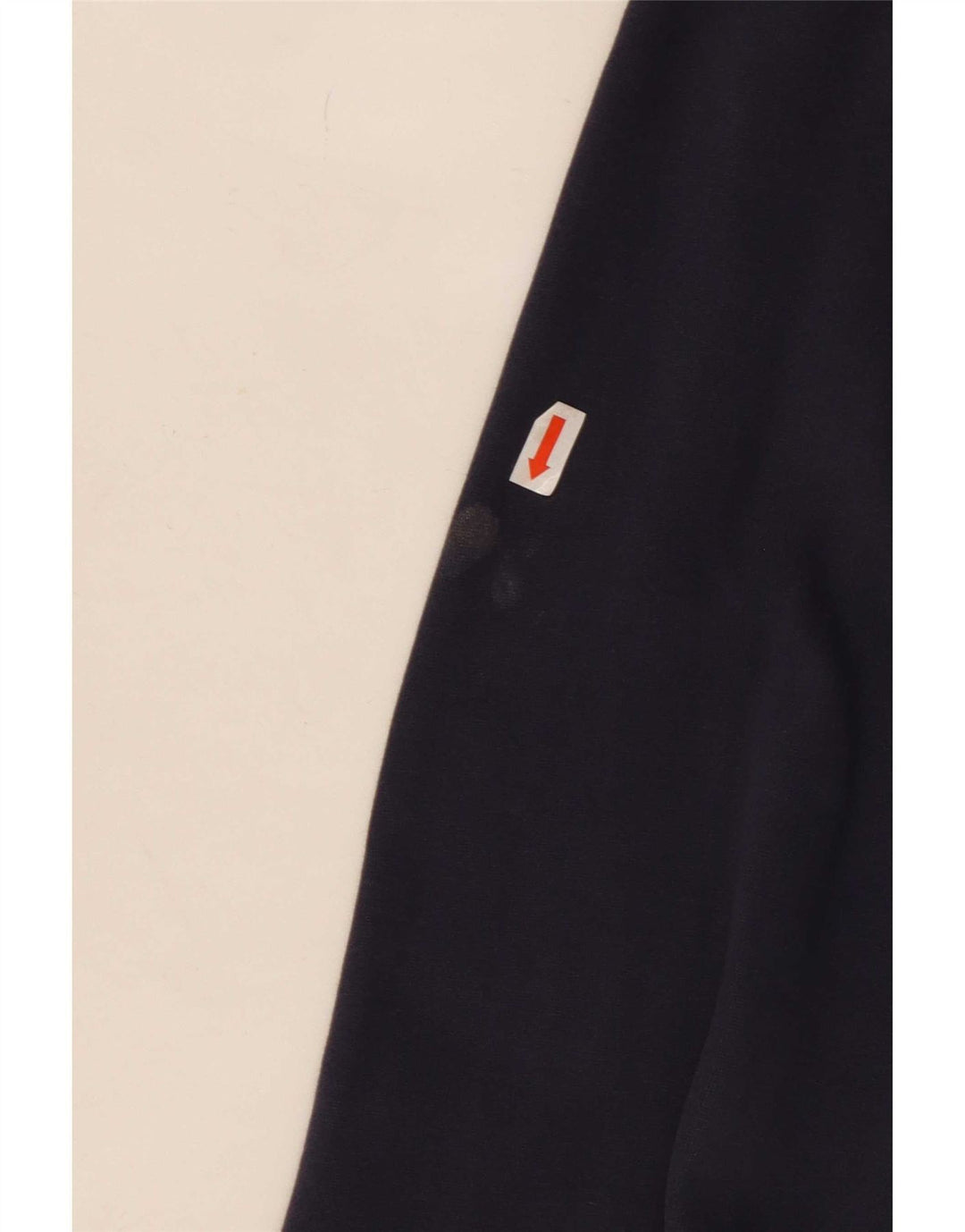 Boden Dame Abstrakt mønster Sweatshirt Jumper UK 14 Medium Navy Blue