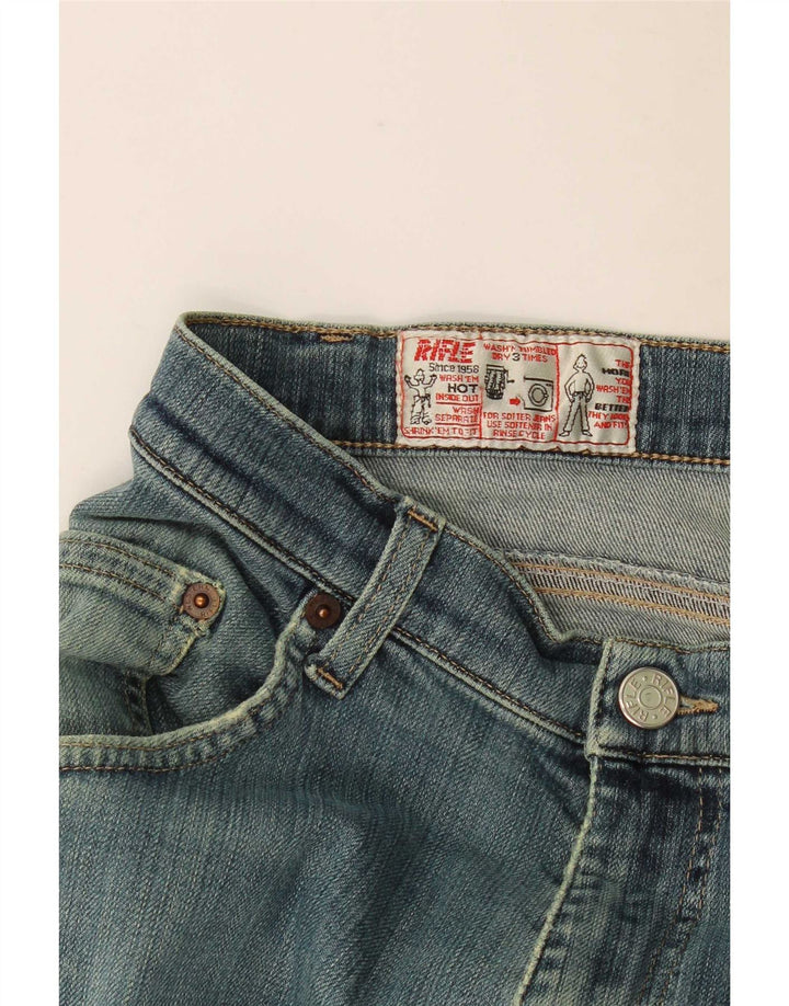 Rifle Dame Straight Jeans W32 L32 Blå