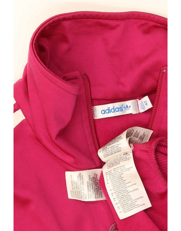 Adidas Grafisk træningsdragt topjakke til kvinder EU 42 Medium Pink Polyester