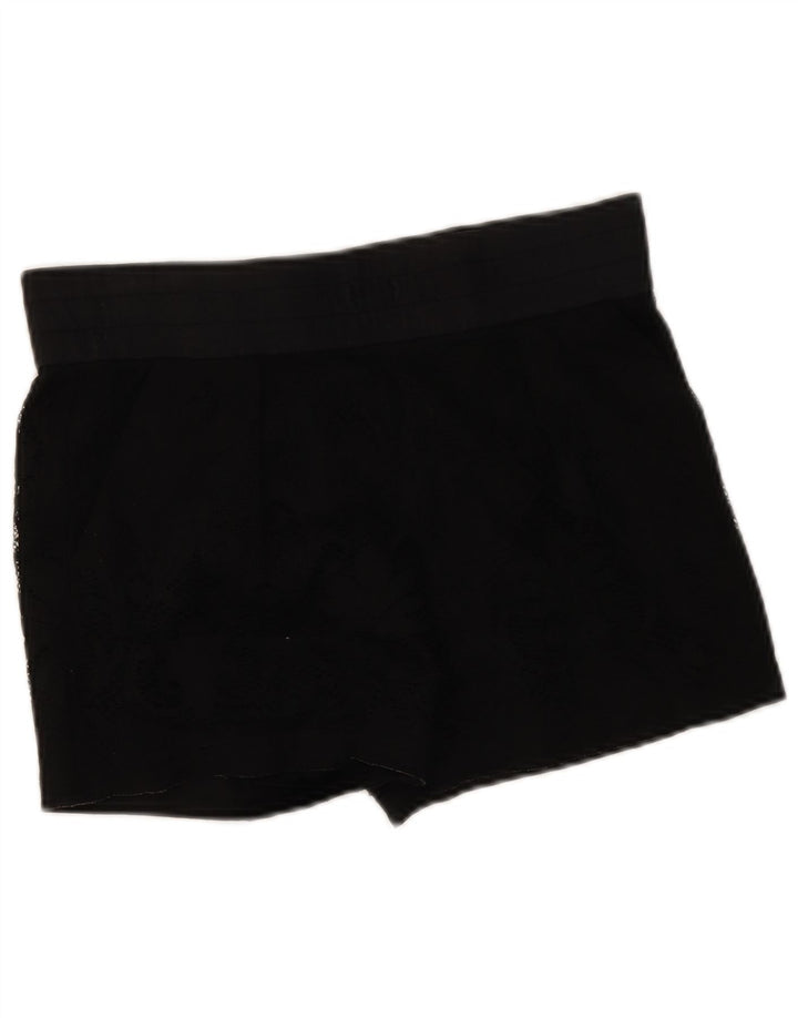 Zara Dame Hot Pants Medium W30 Sort