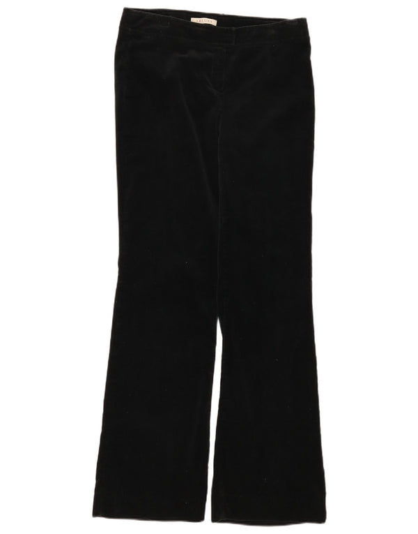 i Blues Dame Flare Casual Bukser UK 10 Small W30 L30 Black Bomuld
