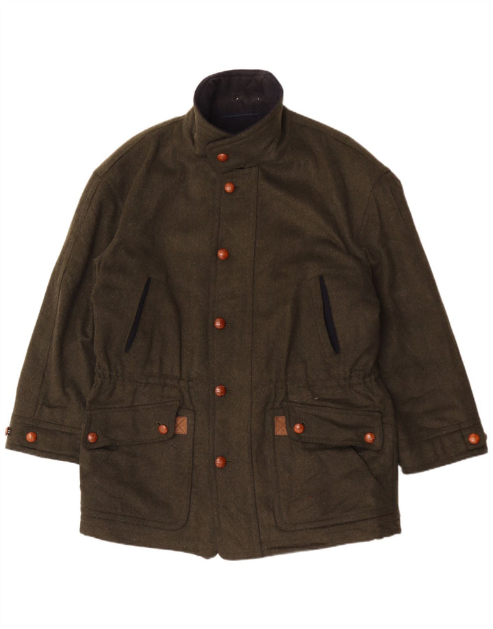 LODENFREY Herre Utility Jacket IT 50 Large Green Wool