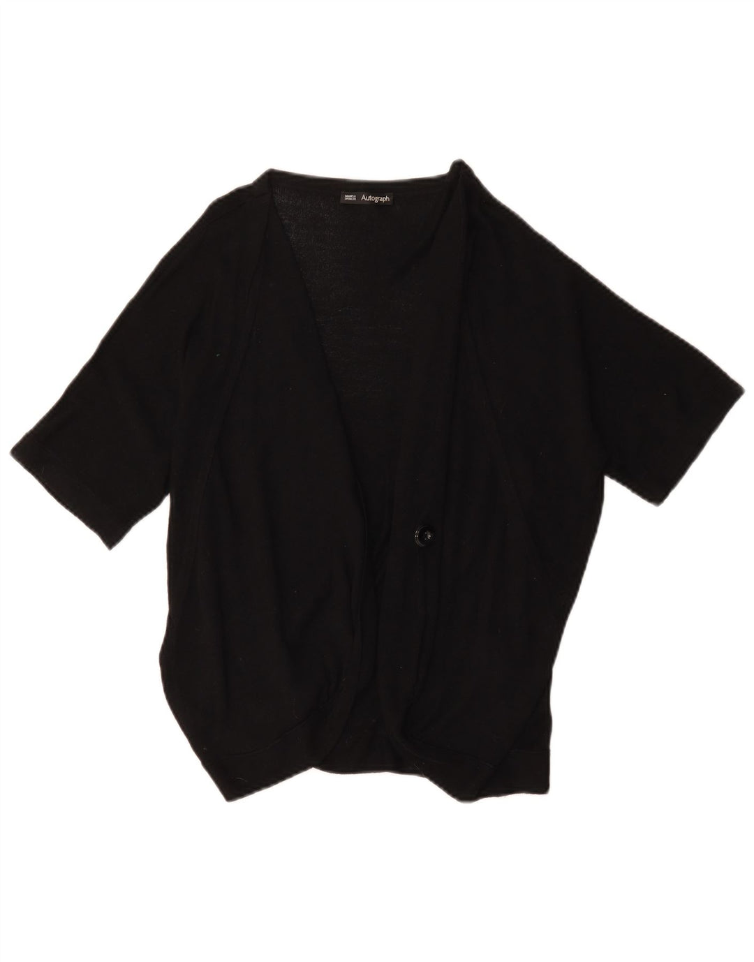 Marks & Spencer Womens Autograph Cardigan Sweater UK 16 Large Black