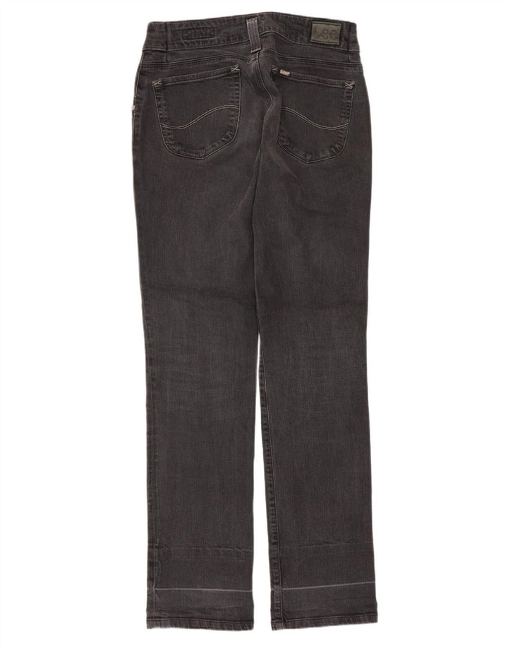 Lee Dame Leola Straight Jeans W30 L33 Sort Bomuld