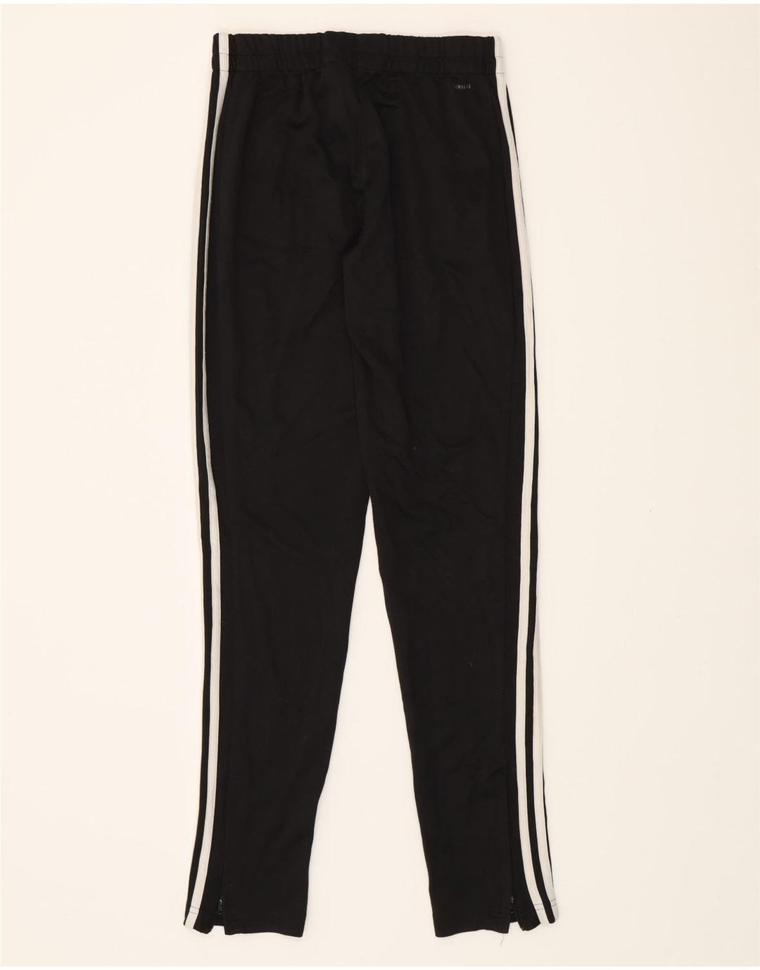 ADIDAS Womens Tracksuit Trousers UK 8/10 Small  Black Polyester Vintage Adidas and Second-Hand Adidas from Messina Hembry 