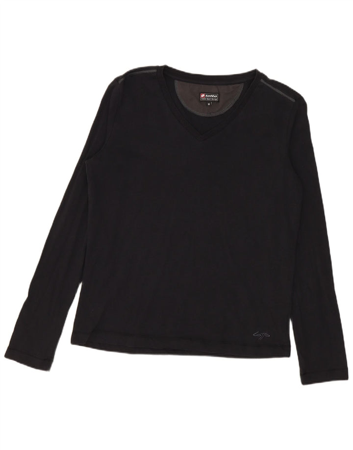 Lotto Dame Top Langærmet UK 12 Medium Sort
