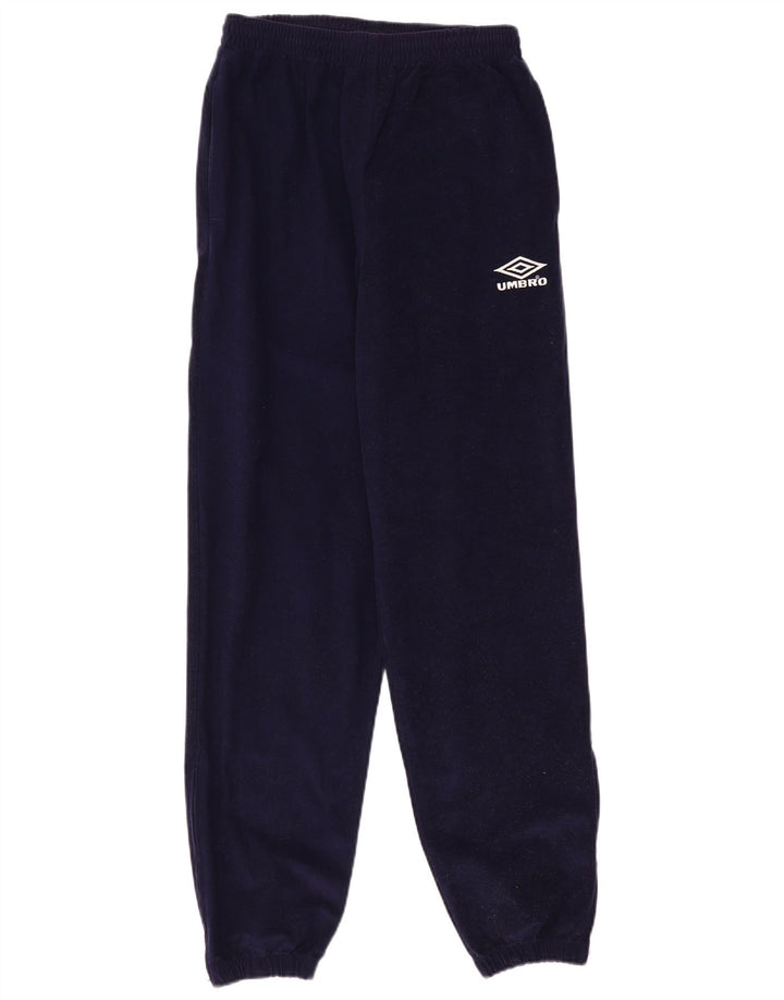 UMBRO Herre velour træningsdragt Bukser Joggers Medium Navy Blue