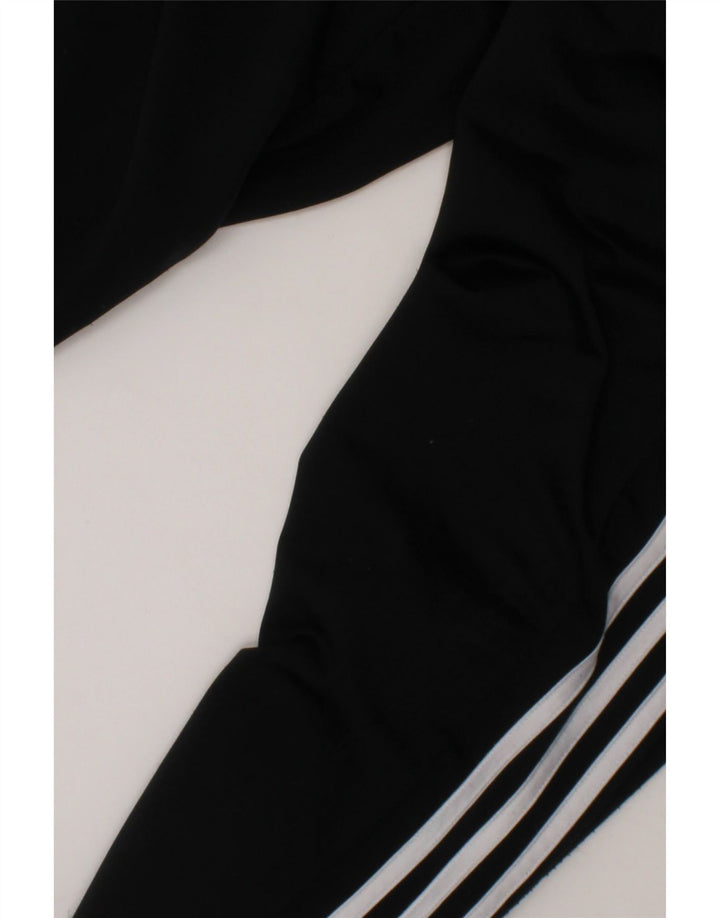 ADIDAS Boys Tracksuit Trousers Joggers 13-14 Years  Black Polyester Vintage Adidas and Second-Hand Adidas from Messina Hembry 